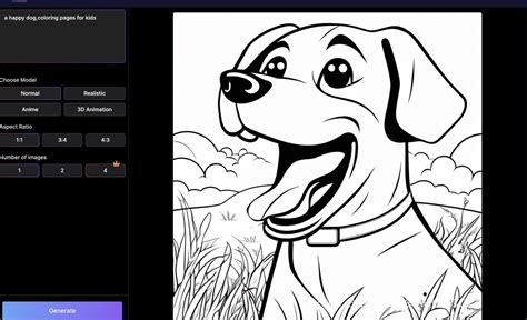 Coloring Page Creator