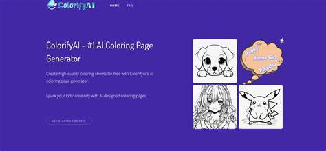 Coloring Page Generator
