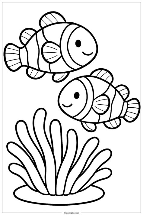 Coloring Page Of Ocean Animals