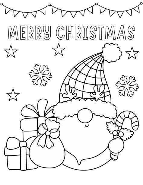 Coloring Pages Christmas Printable Free