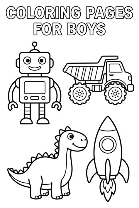 Coloring Pages For Boys