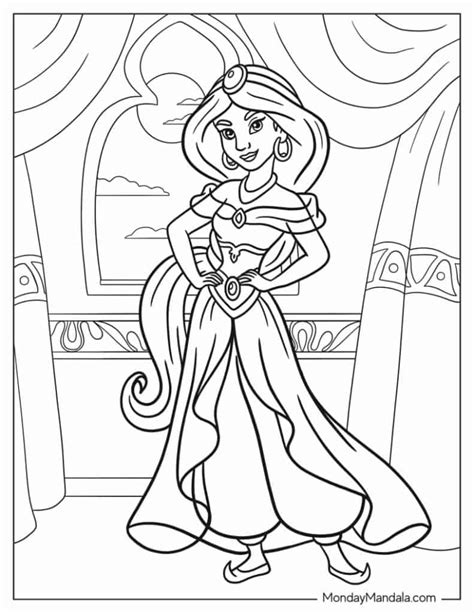 Coloring Pages Jasmine