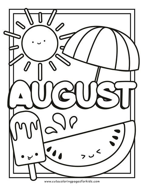 Coloring Pages Months