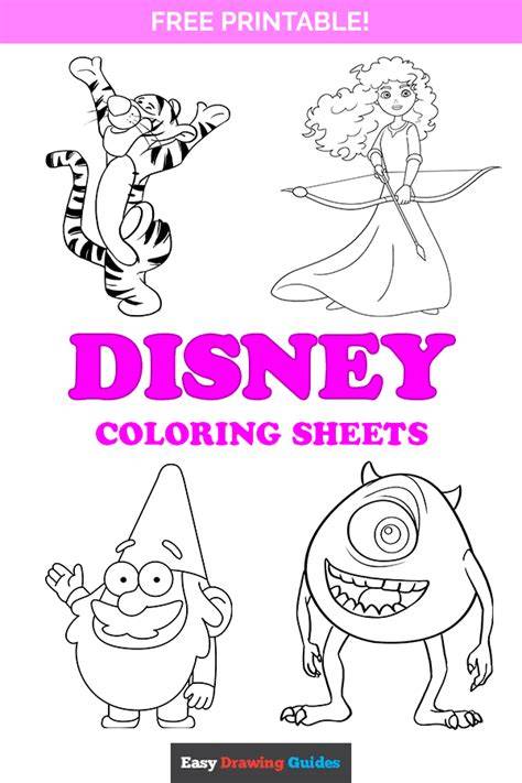 Coloring Pages Printable Free Disney