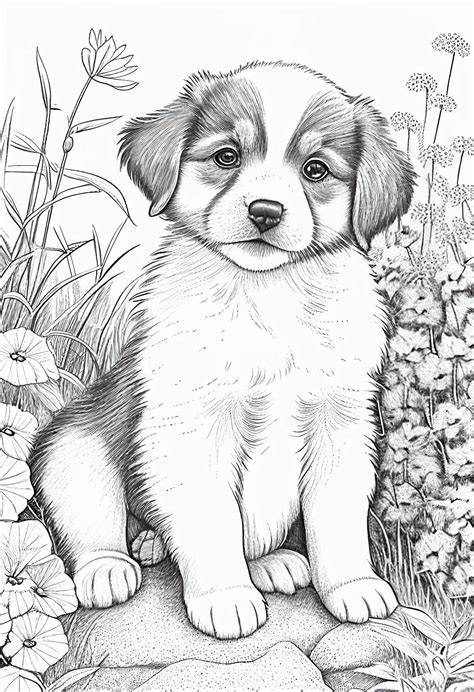 Coloring Pages To Print Dogs