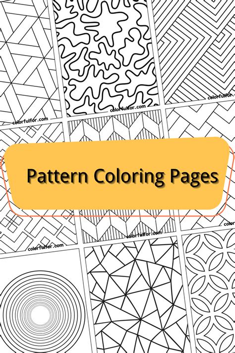 Coloring Pattern Ideas