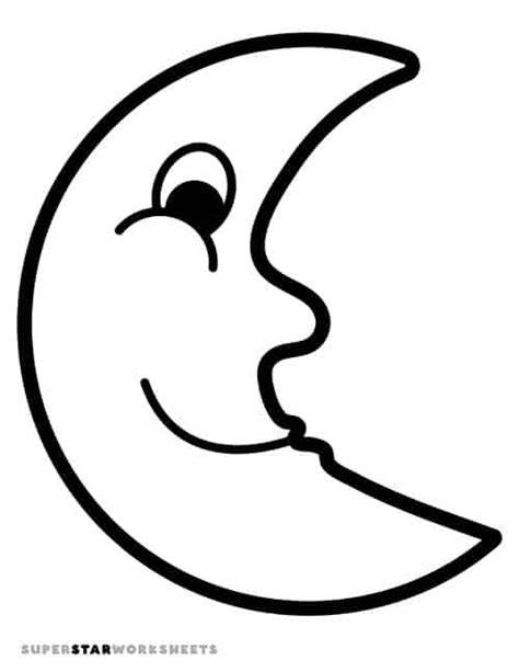 Coloring Pictures Moon