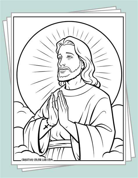 Coloring Pictures Of Jesus Christ
