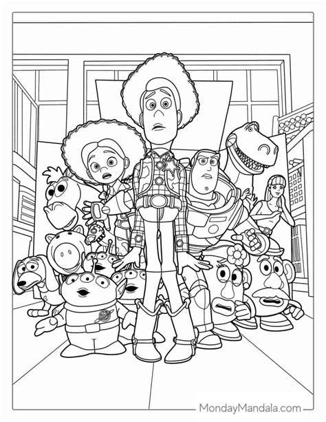 Coloring Pictures Toy Story