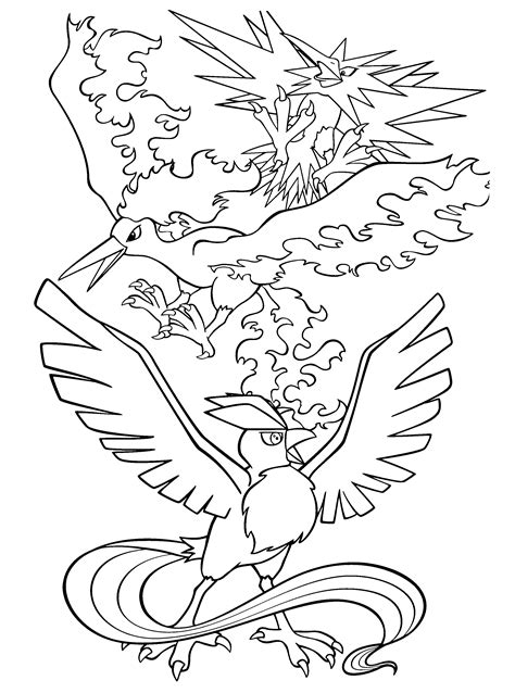 Coloring Pokemon Legendary