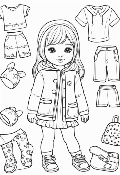 Coloring Sheets Clothes