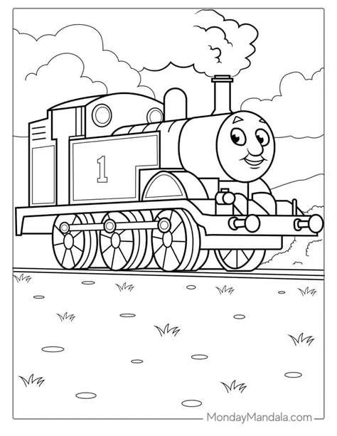 Coloring Thomas Train