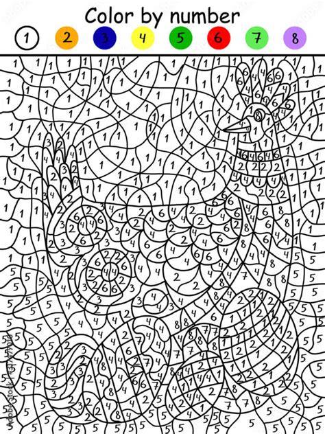 Colour By Number Hard