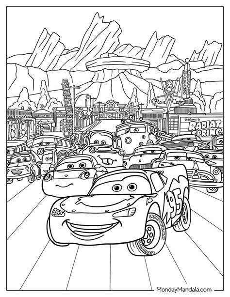 Colouring Pages Disney Cars