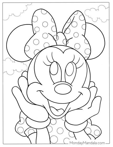 Colouring Pages Minnie
