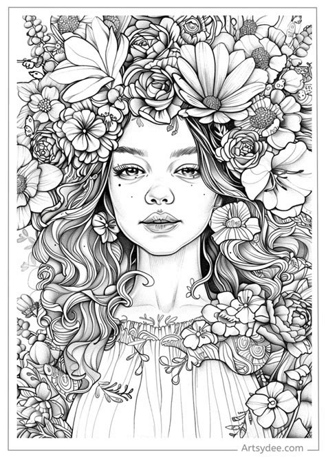 Colouring Pages People