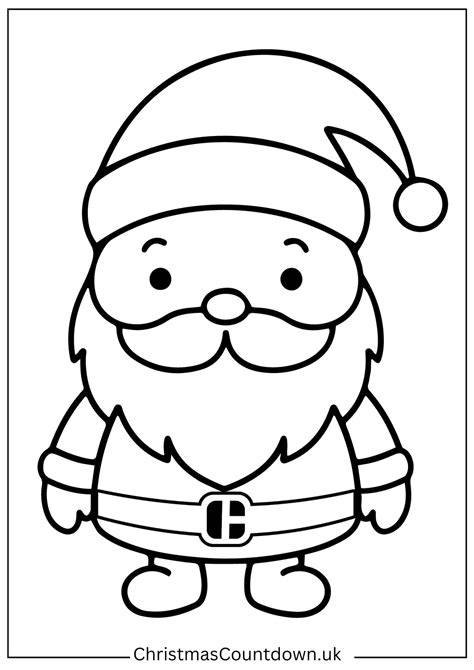 Colouring Santa