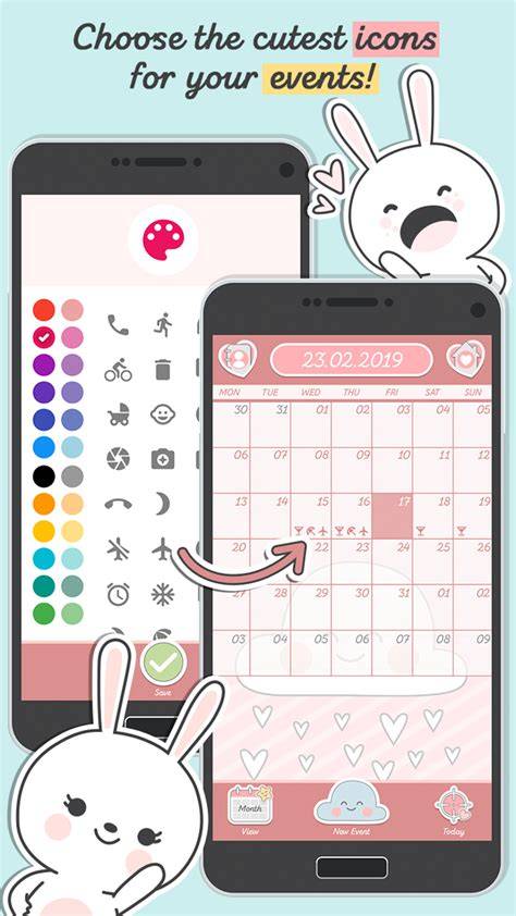 cute calendar apps
