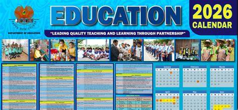 department of education calendar