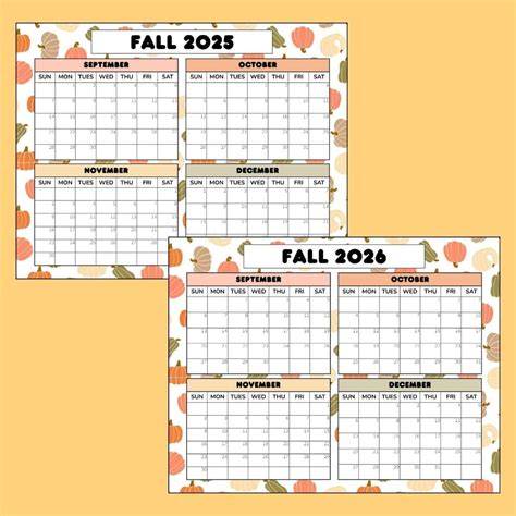 fall 2024 calendar