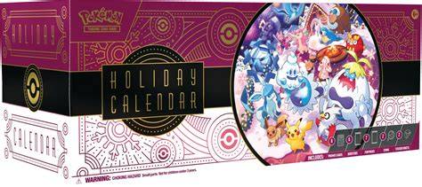 pokemon holiday calendar