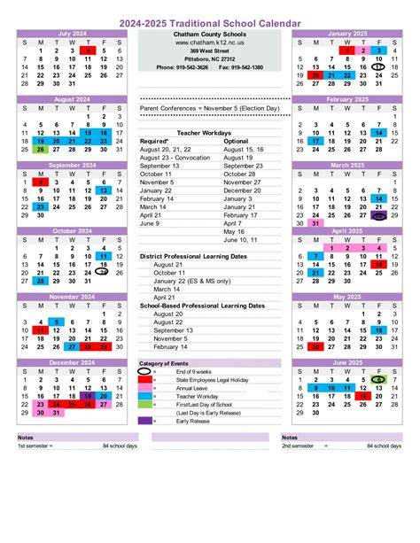 savannah chatham county public schools calendar