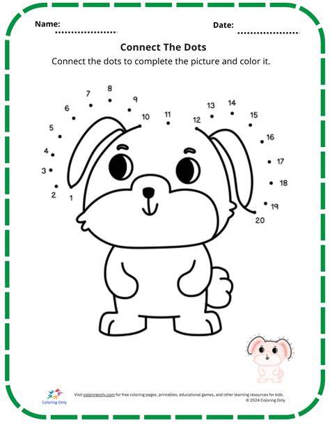 Connect The Dots Printable Free