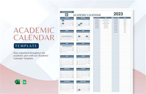 academic calendar georgetown