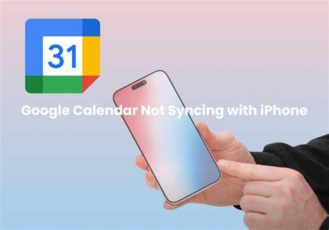 iphone calendar not syncing with computer