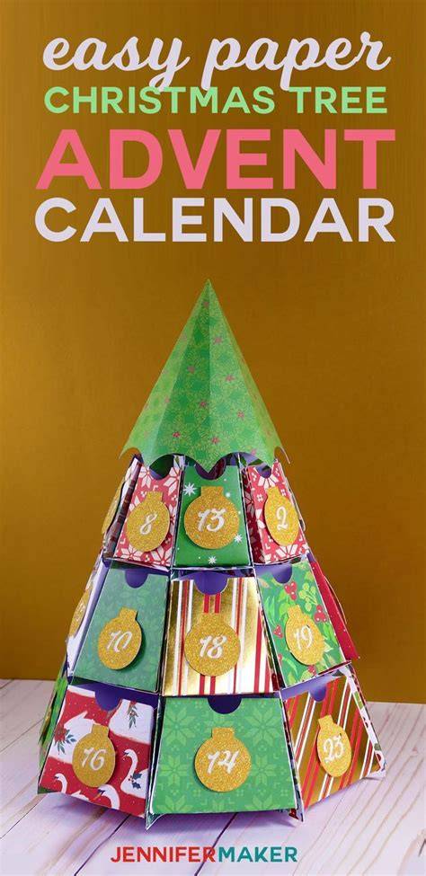 paper advent calendar