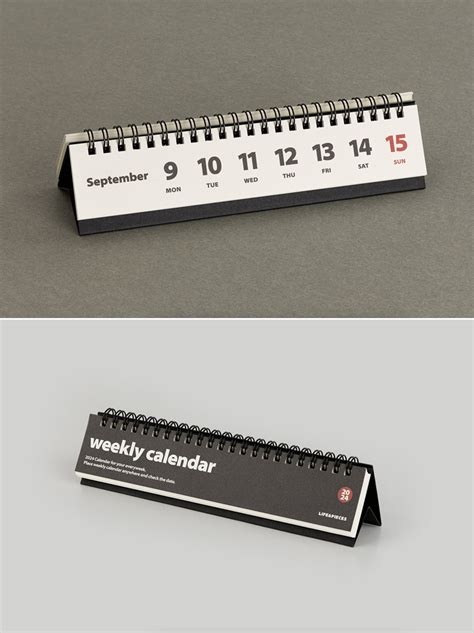 small desk calendar
