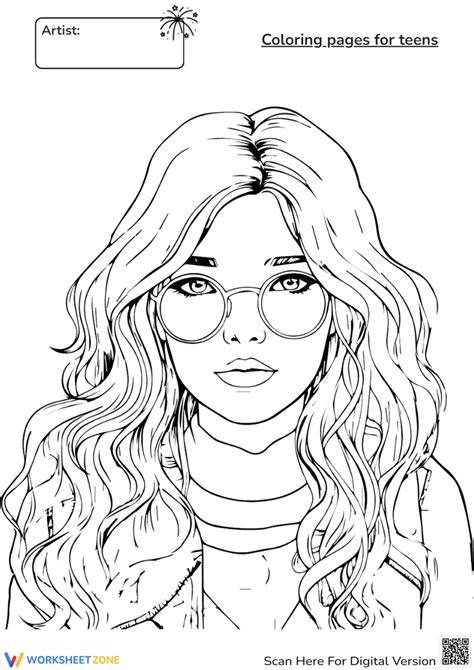 Cool Coloring Sheets For Teenagers