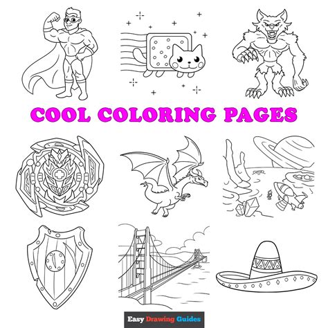 Cool Things To Colour