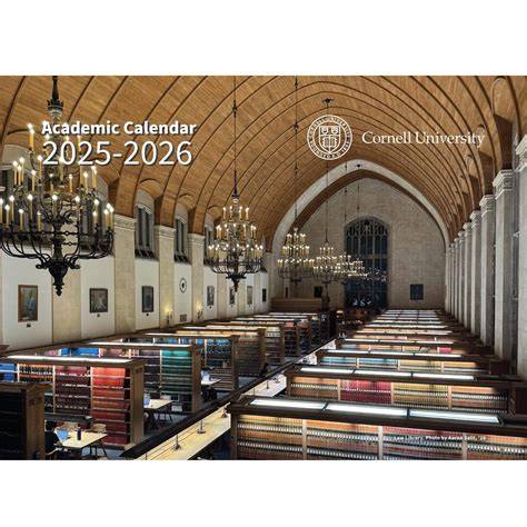 Cornell 2025 2026 Calendar