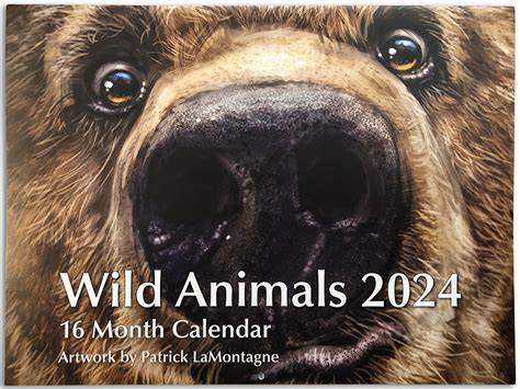 calendar with animals
