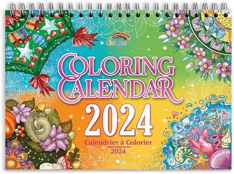 colouring in calendar