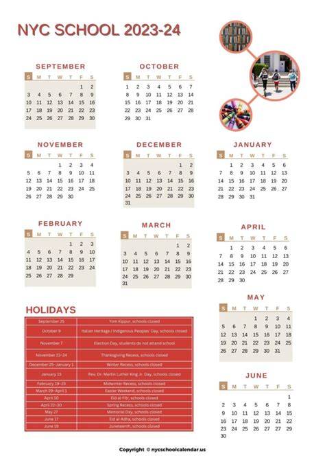 nyc schools calendar error