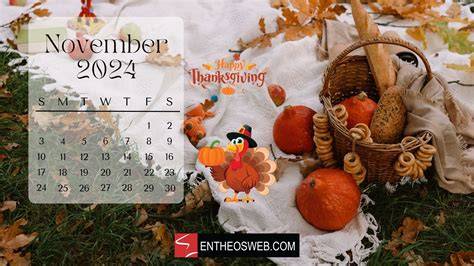 thanksgiving 2024 calendar