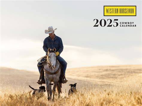 Cowboy Calendar 2025