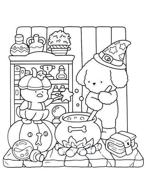 Cozy Coloring Book Pages