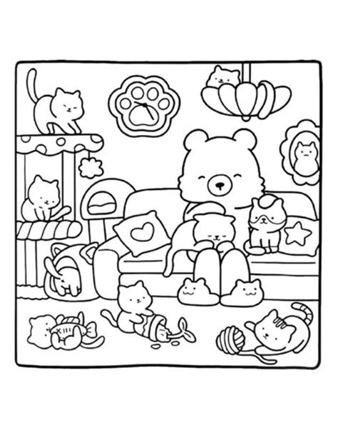 Cozy Coloring Pages Free