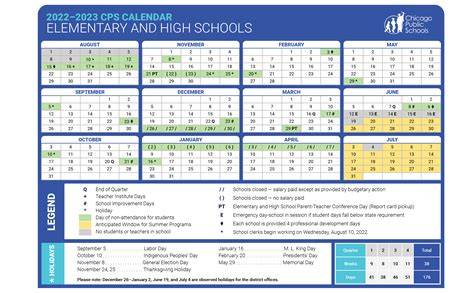 Cps Chicago Calendar