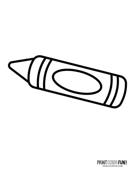 Crayon Coloring Clipart