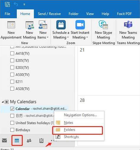 Creating Shared Calendar In Outlook