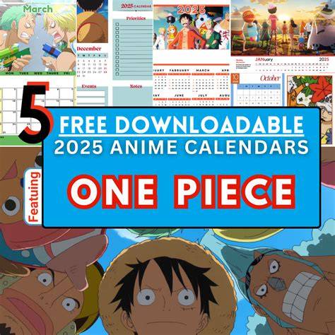 anime calendar 2025