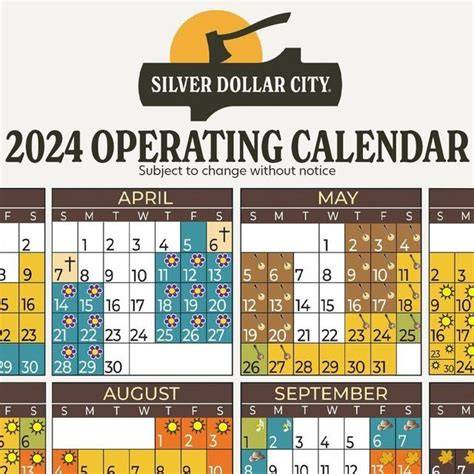silver dollar city crowd calendar