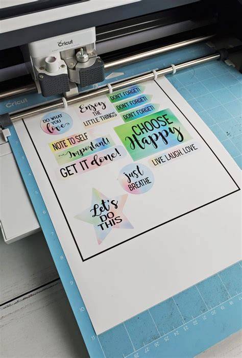 Cricut Printable Stickers