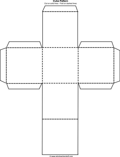 Cube Template Printable Pdf