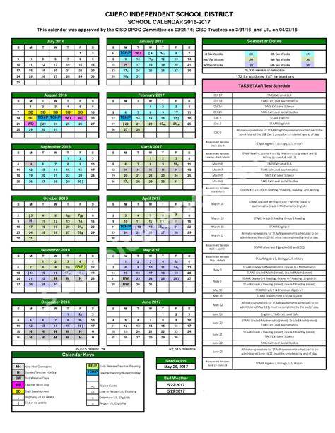 Cuero Isd Calendar