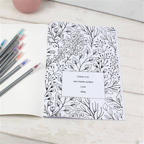 Custom Adult Coloring Book